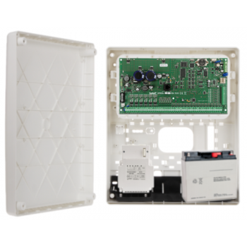 ZESTAW ALARMOWY SATEL INTEGRA 256 PLUS + OPU-3P + AWT800 + 17Ah